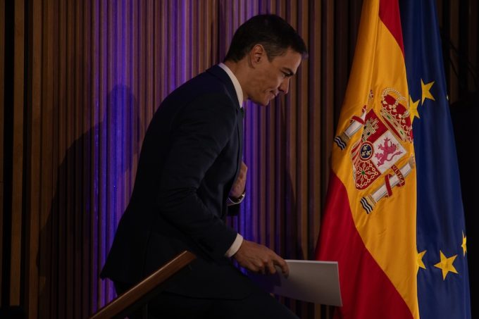 Pedro Sánchez, a Madrid il 14 gennaio