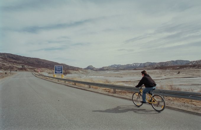 La costa di Kangerlussuaq, il 19 gennaio
